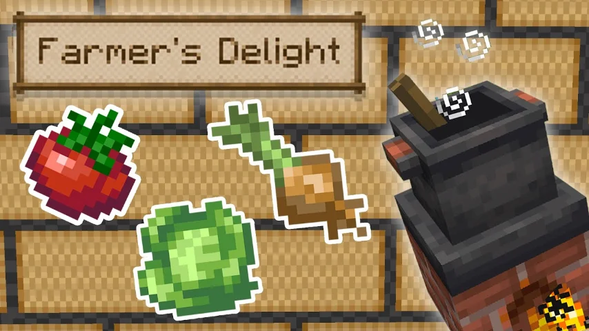 Farmer's Delight Addon For Minecraft Bedrock (MCPE/Pocket)